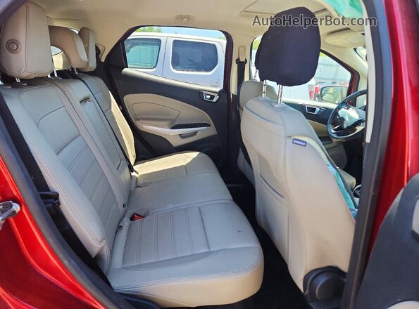 MAJ6P1WL1JC209315 2018 FORD ECOSPORT Red 