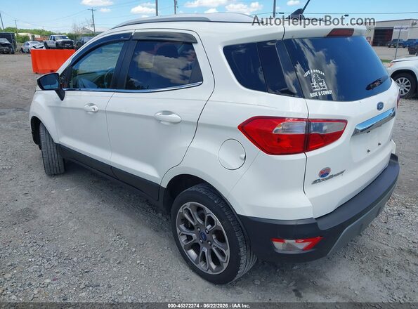 MAJ6P1WL2JC181248 2018 FORD ECOSPORT White Tył lewy