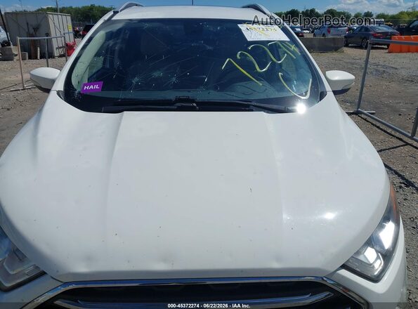 MAJ6P1WL2JC181248 2018 FORD ECOSPORT White Widok z przodu