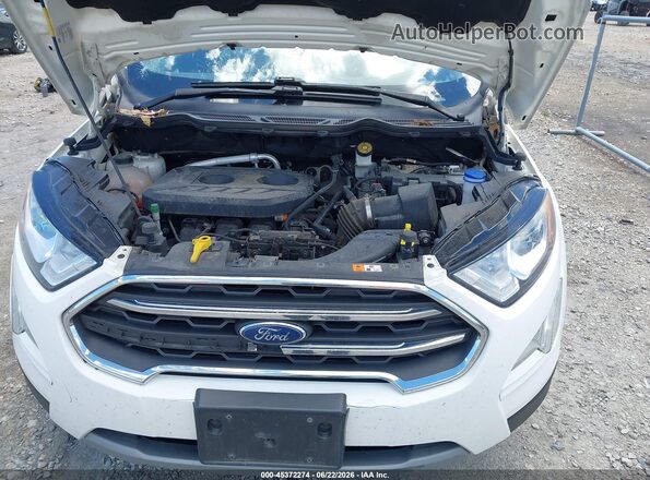 MAJ6P1WL2JC181248 2018 FORD ECOSPORT White Widok z tyłu