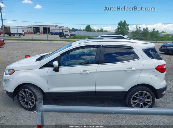 MAJ6P1WL2JC181248 2018 FORD ECOSPORT White Widok wnętrza 360 stopni