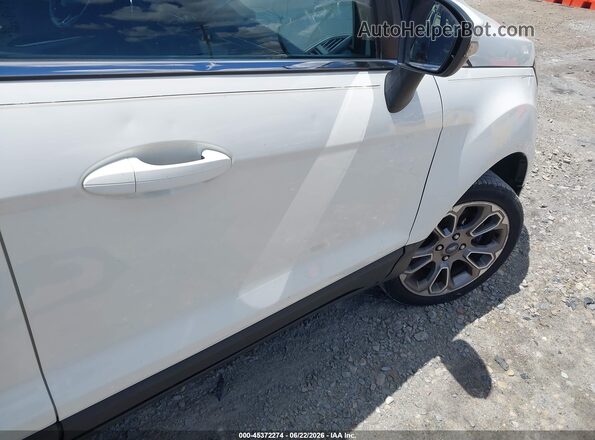 MAJ6P1WL2JC181248 2018 FORD ECOSPORT White 