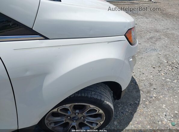 MAJ6P1WL2JC181248 2018 FORD ECOSPORT White 