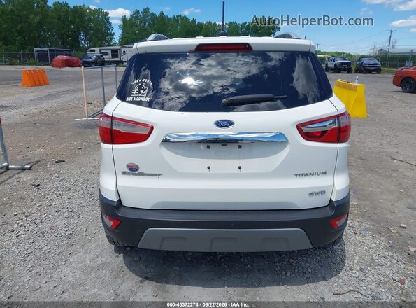 MAJ6P1WL2JC181248 2018 FORD ECOSPORT White 