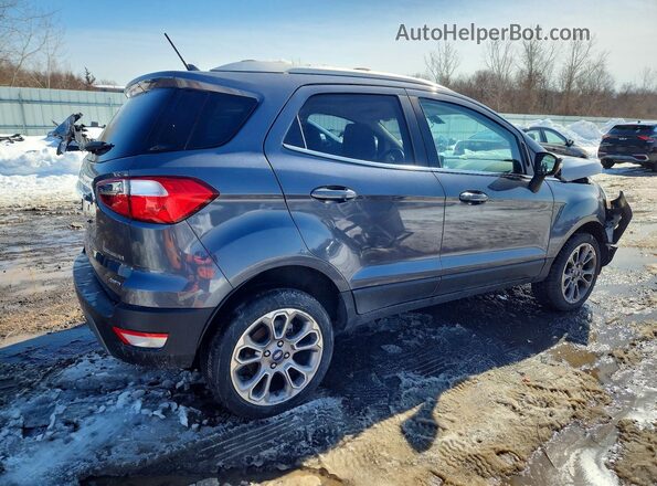 MAJ6P1WL2JC245241 2018 FORD ECOSPORT Gray Tył prawy