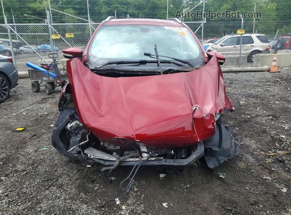 MAJ6P1WL3JC160313 2018 FORD ECOSPORT Red Vista frontal