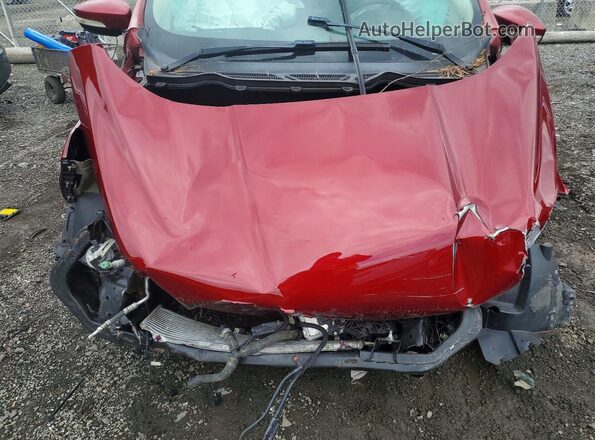 MAJ6P1WL3JC160313 2018 FORD ECOSPORT Red Vista interior trasera