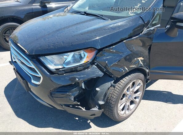 MAJ6P1WL4JC210684 2018 FORD ECOSPORT Black წინა ხედი