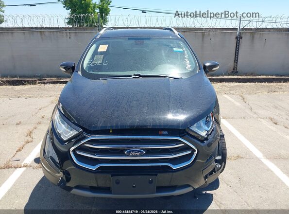 MAJ6P1WL4JC210684 2018 FORD ECOSPORT Black ხელსაწყოთა პანელის ხედი