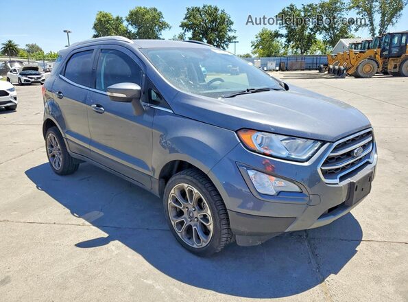MAJ6P1WL4JC243474 2018 FORD ECOSPORT Gray 