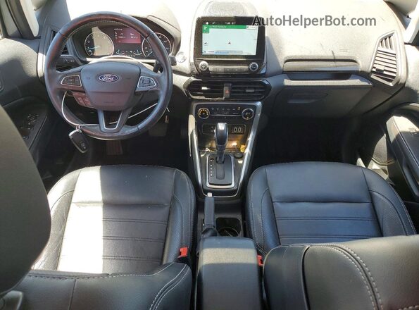 MAJ6P1WL4JC243474 2018 FORD ECOSPORT Gray 