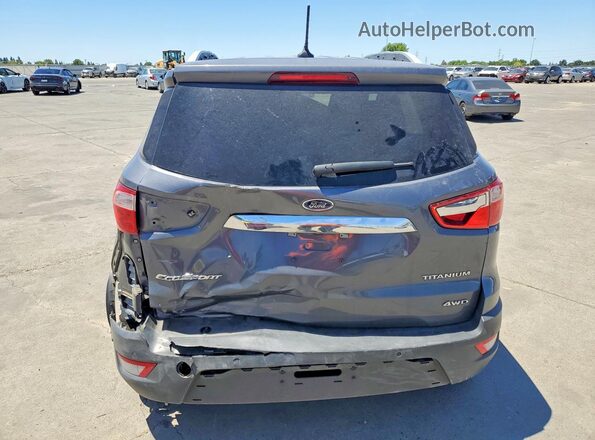 MAJ6P1WL4JC243474 2018 FORD ECOSPORT Gray 