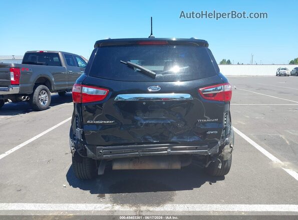 MAJ6P1WL6JC206880 2018 FORD ECOSPORT Black Vista frontal