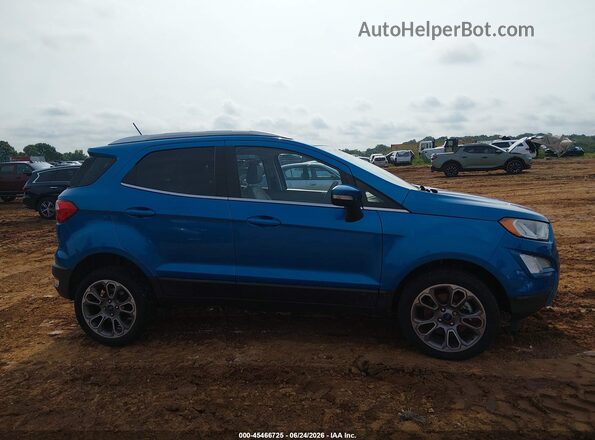 MAJ6P1WL7JC162095 2018 FORD ECOSPORT Blue 360 interior view