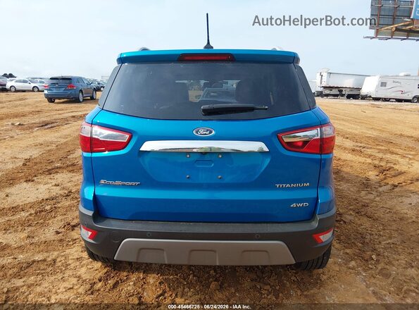 MAJ6P1WL7JC162095 2018 FORD ECOSPORT Blue 