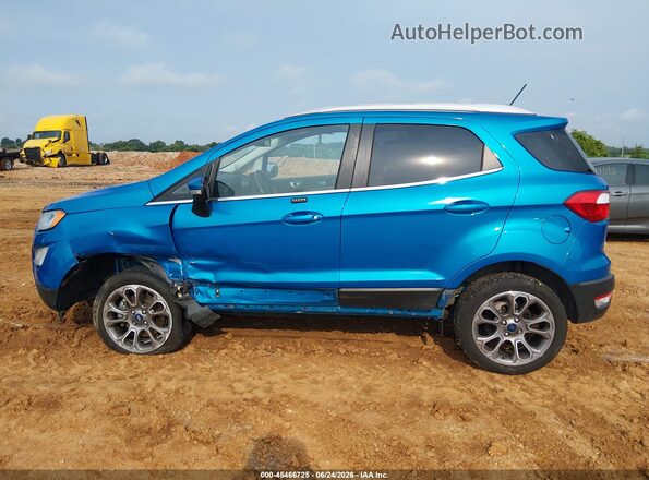 MAJ6P1WL7JC162095 2018 FORD ECOSPORT Blue 