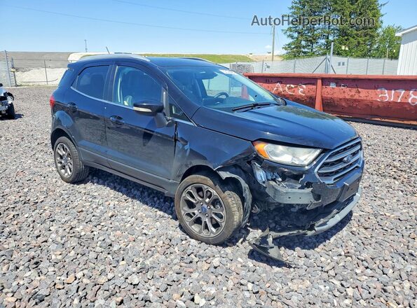 MAJ6P1WL7JC170195 2018 FORD ECOSPORT Black წინა მარჯვენა