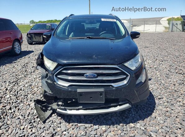 MAJ6P1WL7JC170195 2018 FORD ECOSPORT Black წინა ხედი