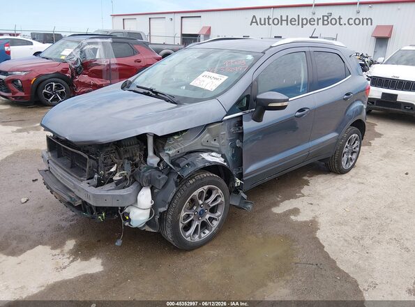 MAJ6P1WL7JC201574 2018 FORD ECOSPORT Silver Przód lewy