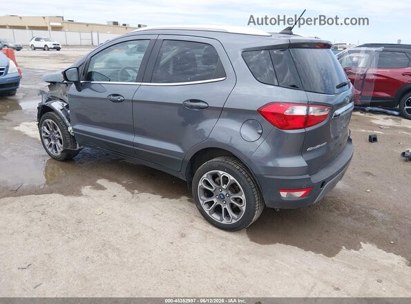 MAJ6P1WL7JC201574 2018 FORD ECOSPORT Silver Tył lewy