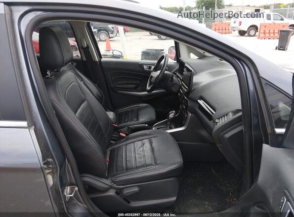 MAJ6P1WL7JC201574 2018 FORD ECOSPORT Silver Widok wnętrza z przodu
