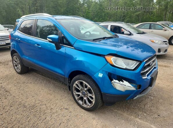 MAJ6P1WL9JC200250 2018 FORD ECOSPORT Blue წინა მარჯვენა