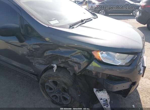MAJ6S3FL0KC257464 2019 FORD ECOSPORT Gray Դիմացի տեսք