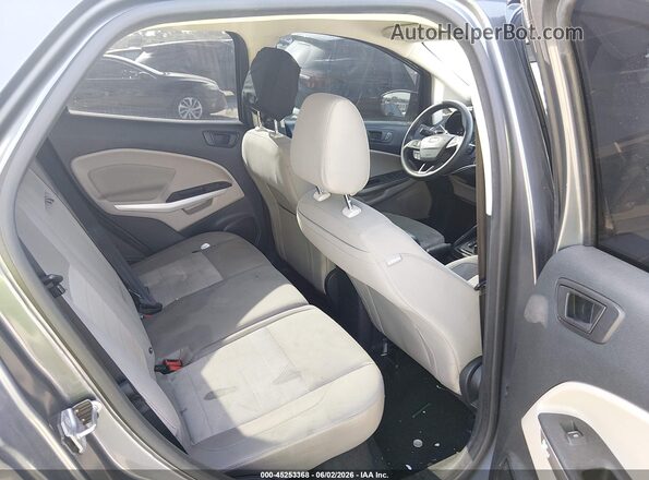 MAJ6S3FL0KC257464 2019 FORD ECOSPORT Gray VIN կոդի պիտակի տեսք
