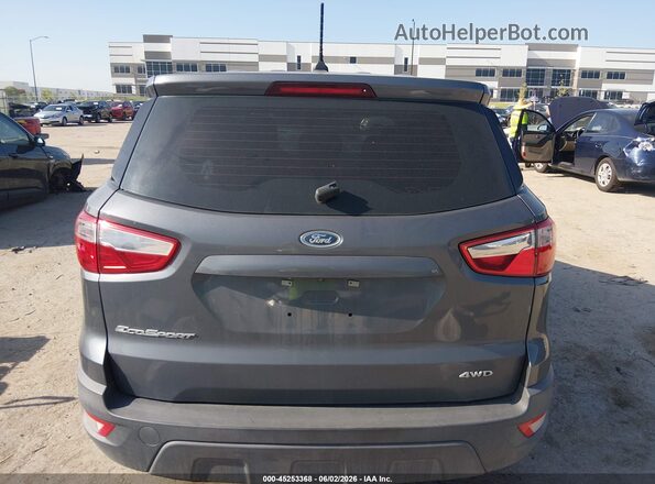 MAJ6S3FL0KC257464 2019 FORD ECOSPORT Gray 