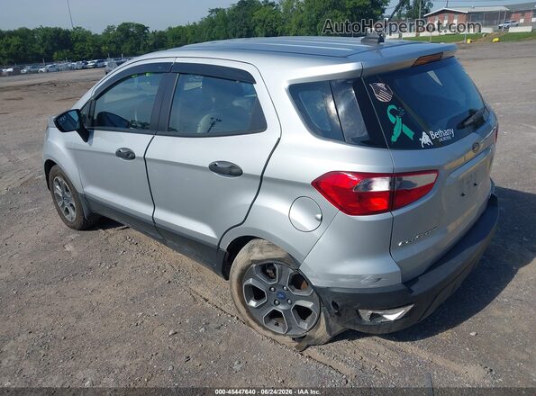 MAJ6S3FL0LC386340 2020 FORD ECOSPORT Silver Rear left