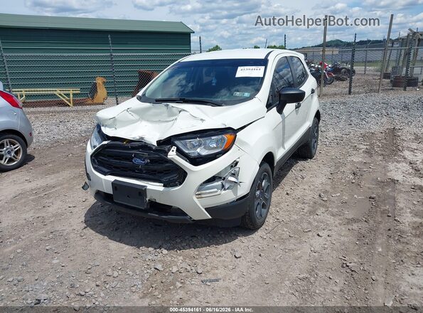 MAJ6S3FL0MC454556 2021 FORD ECOSPORT White Front left