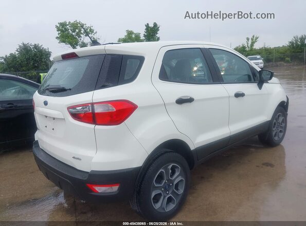 MAJ6S3FL0NC464747 2022 FORD ECOSPORT White Tył prawy