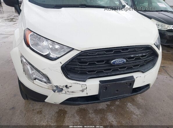 MAJ6S3FL0NC464747 2022 FORD ECOSPORT White Widok z przodu