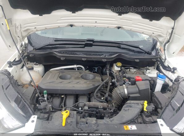 MAJ6S3FL0NC464747 2022 FORD ECOSPORT White Widok z tyłu