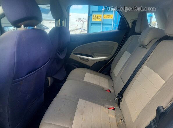 MAJ6S3FL1KC255772 2019 FORD ECOSPORT Белый Вид задней части салона