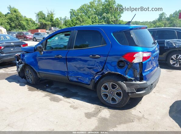 MAJ6S3FL1LC383026 2020 FORD ECOSPORT Light Blue Tył lewy