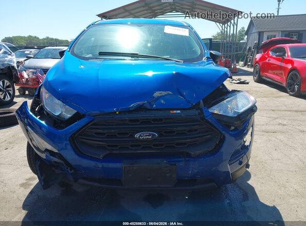 MAJ6S3FL1LC383026 2020 FORD ECOSPORT Light Blue Widok z przodu