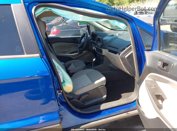MAJ6S3FL1LC383026 2020 FORD ECOSPORT Light Blue Widok wnętrza z przodu