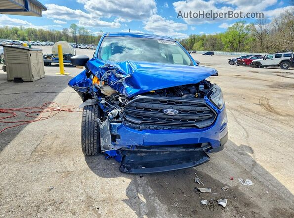 MAJ6S3FL2LC336913 2020 FORD ECOSPORT Синий Вид спереди