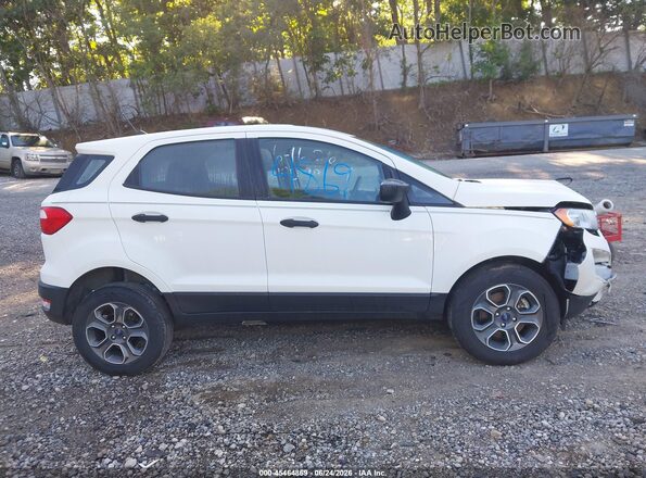 MAJ6S3FL5LC353480 2020 FORD ECOSPORT White 360 interior view