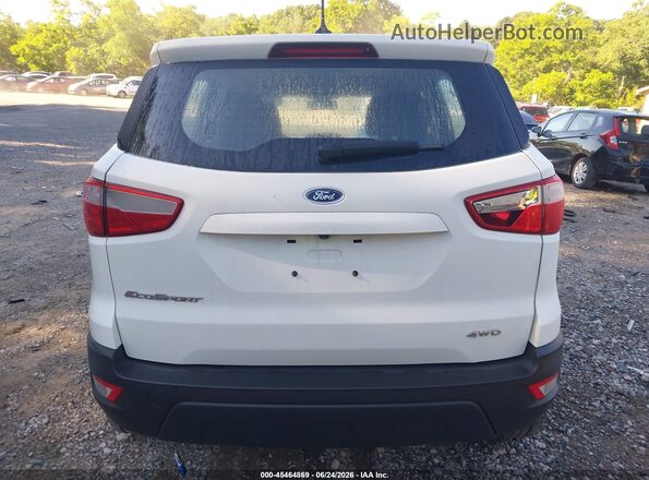 MAJ6S3FL5LC353480 2020 FORD ECOSPORT White 