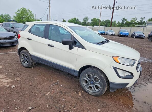 MAJ6S3FL5LC383577 2020 FORD ECOSPORT White Передня права чверть