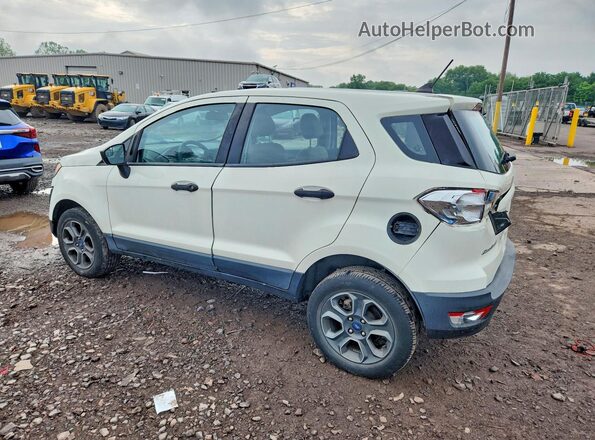 MAJ6S3FL5LC383577 2020 FORD ECOSPORT White Задня ліва чверть