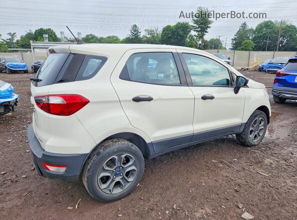 MAJ6S3FL5LC383577 2020 FORD ECOSPORT White Задня права чверть