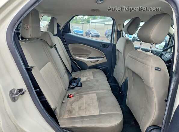 MAJ6S3FL5LC383577 2020 FORD ECOSPORT White Вид задньої частини салону