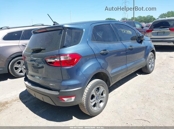 MAJ6S3FL5MC432133 2021 FORD ECOSPORT Blue 
