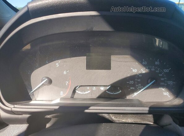MAJ6S3FL6LC322609 2020 FORD ECOSPORT Black ხელსაწყოთა პანელის ხედი