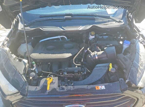 MAJ6S3FL6LC322609 2020 FORD ECOSPORT Black უკანა სალონის ხედი