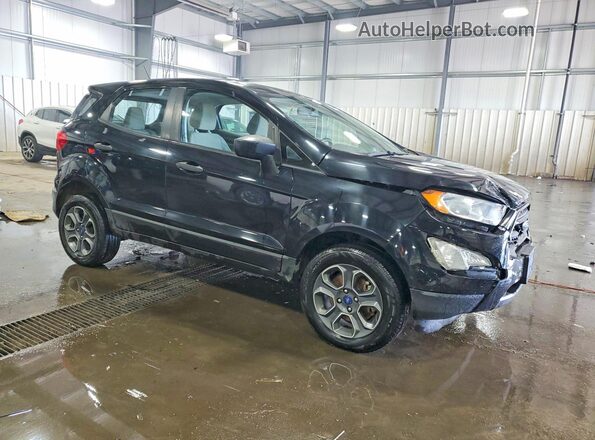 MAJ6S3FL6LC383278 2020 FORD ECOSPORT Black Front right