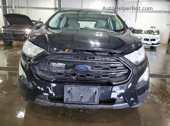 MAJ6S3FL6LC383278 2020 FORD ECOSPORT Black Front view